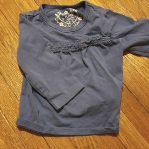 The children's place purple baby top, size 12m
